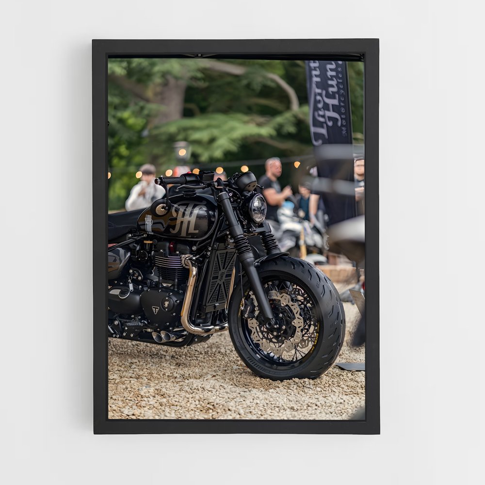 Poster Bonneville Nights – affiche Triumph (vue 2)